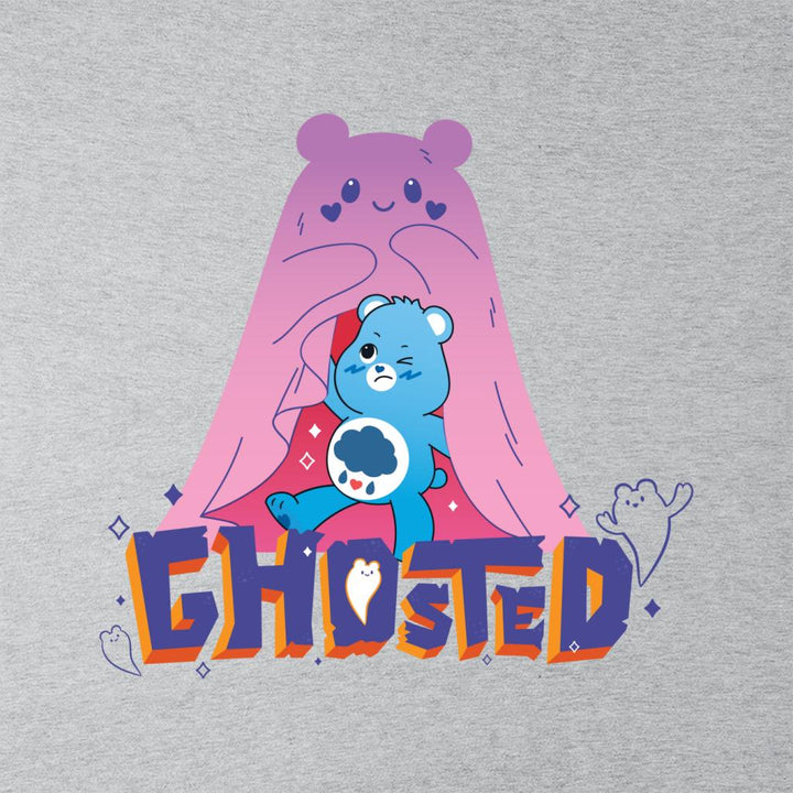 Halloween Grumpy Bear Ghosted Kids Varsity Jacket-Care Bears Store