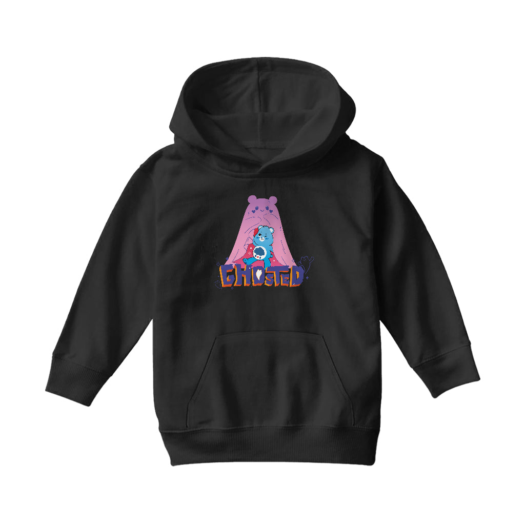 Halloween Ghosted Kids Hooded Sweatshirt-Care Bears Store