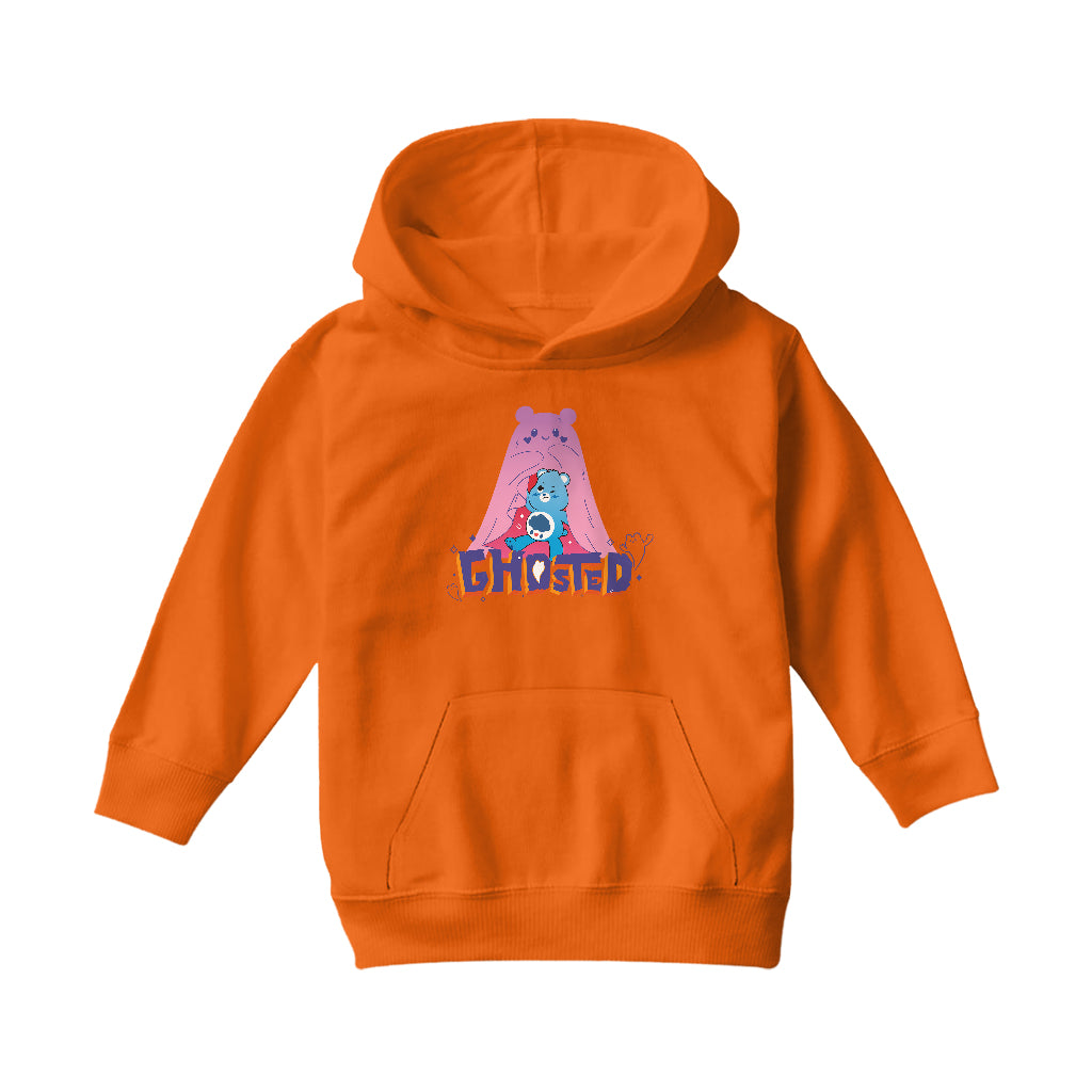 Halloween Ghosted Kids Hooded Sweatshirt-Care Bears Store