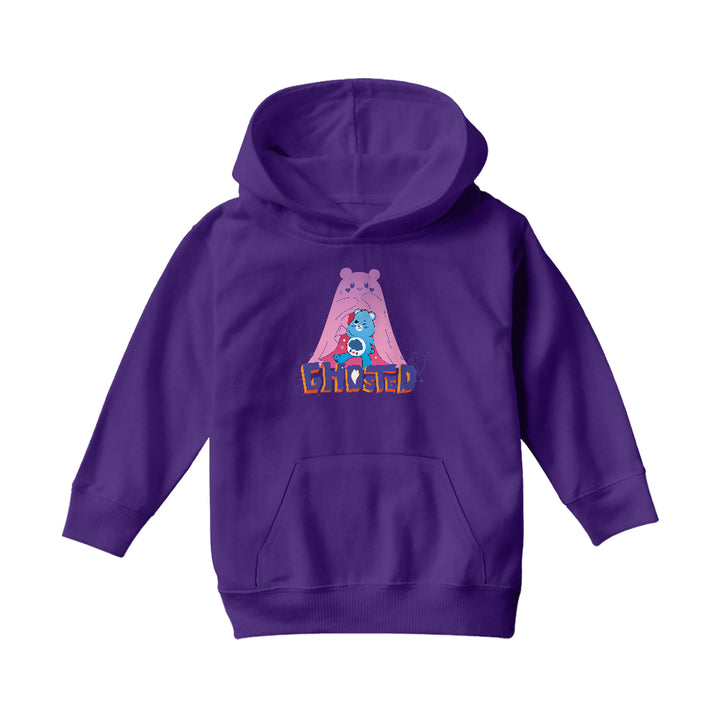 Halloween Ghosted Kids Hooded Sweatshirt-Care Bears Store