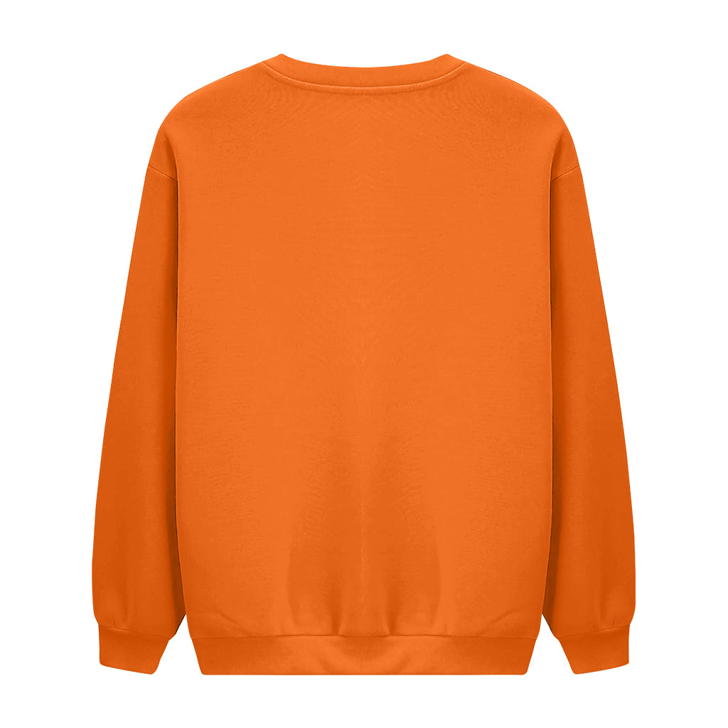 Halloween Grumpy Bear Ghosted Kids Sweatshirt-Care Bears Store