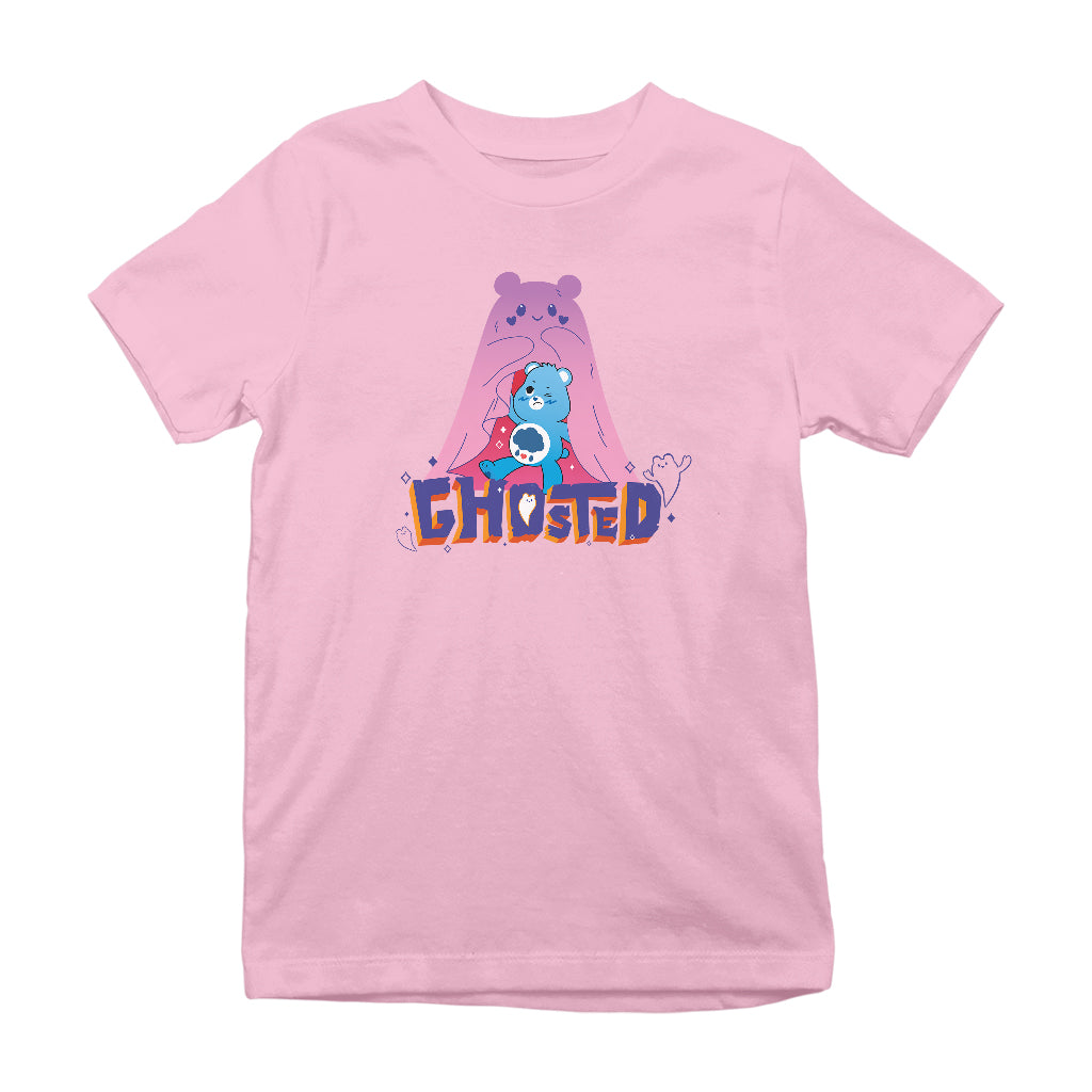 Halloween Grumpy Bear Ghosted Kids T-Shirt-Care Bears Store