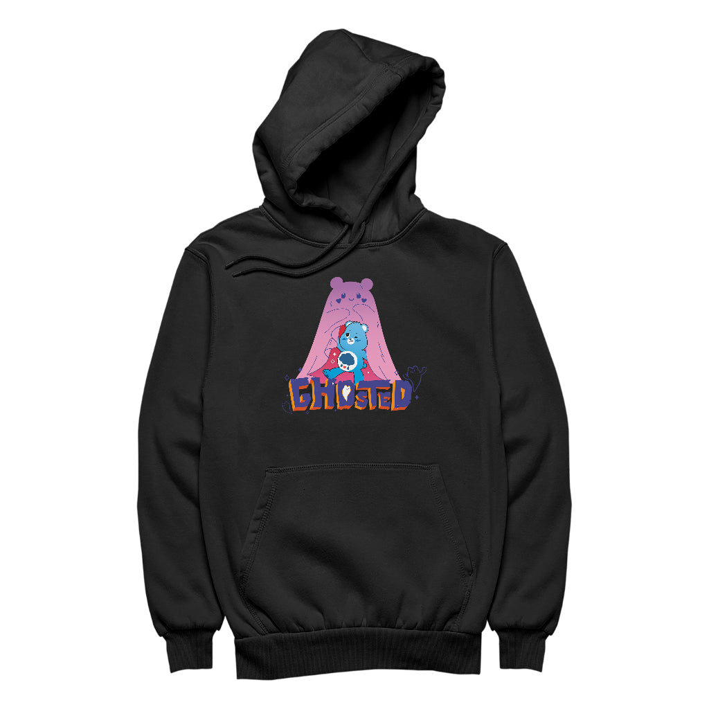 Halloween Grumpy Bear Ghosted Men's Hooded Sweatshirt-Care Bears Store