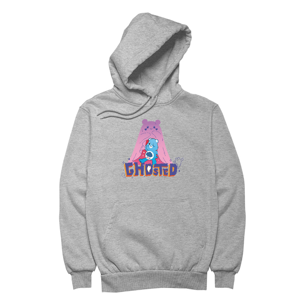 Halloween Grumpy Bear Ghosted Men's Hooded Sweatshirt-Care Bears Store