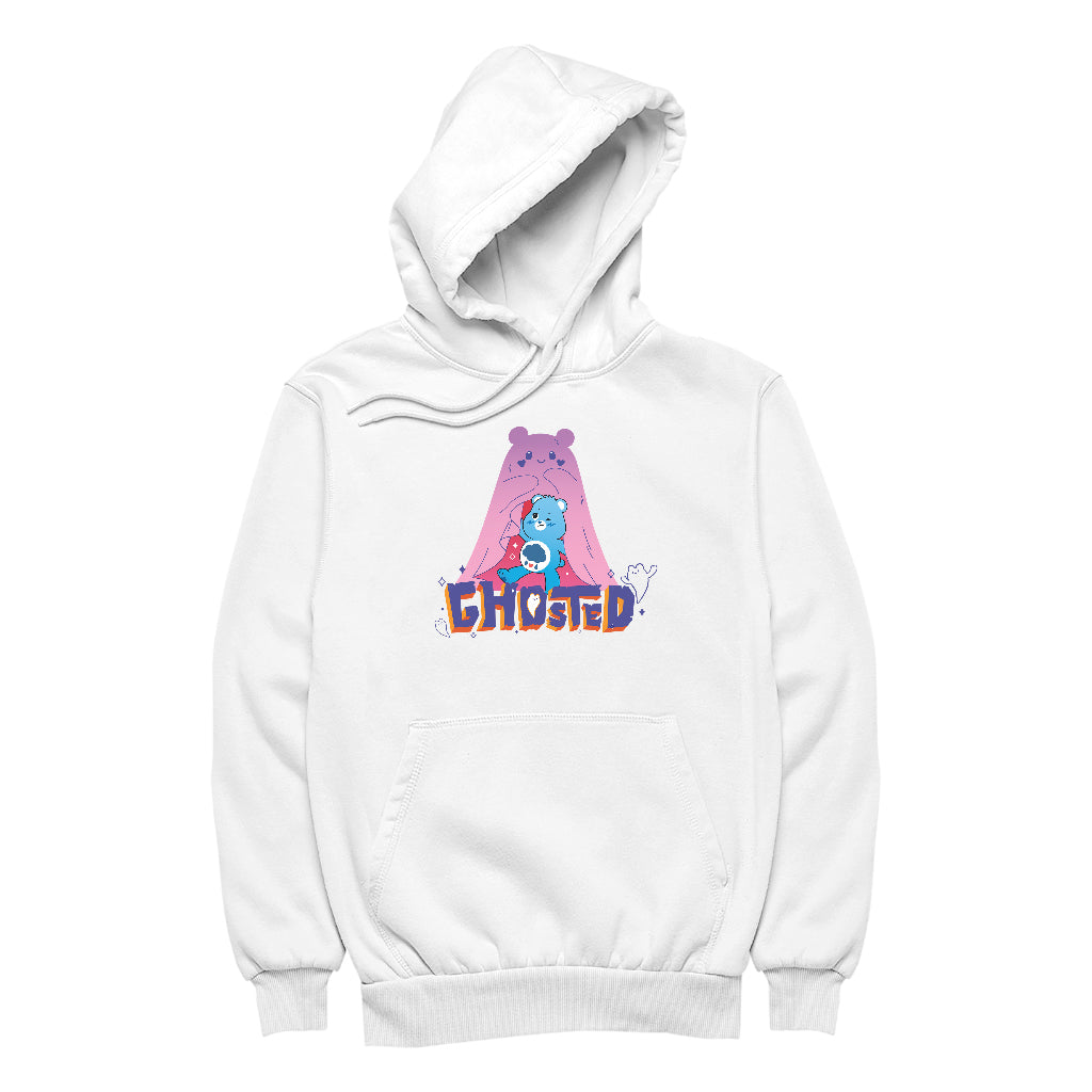 Halloween Grumpy Bear Ghosted Men's Hooded Sweatshirt-Care Bears Store