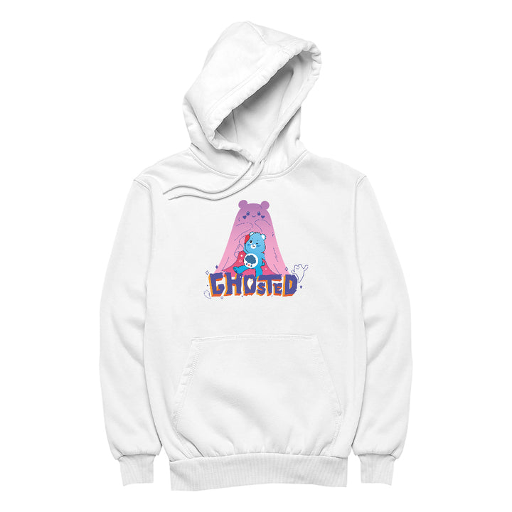 Halloween Grumpy Bear Ghosted Men's Hooded Sweatshirt-Care Bears Store
