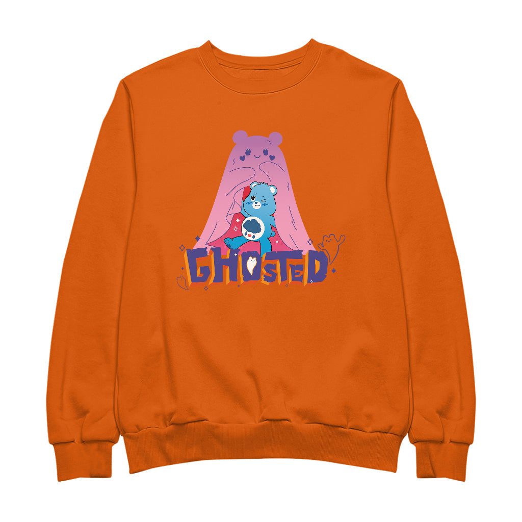 Halloween Grumpy Bear Ghosted Men's Sweatshirt-Care Bears Store