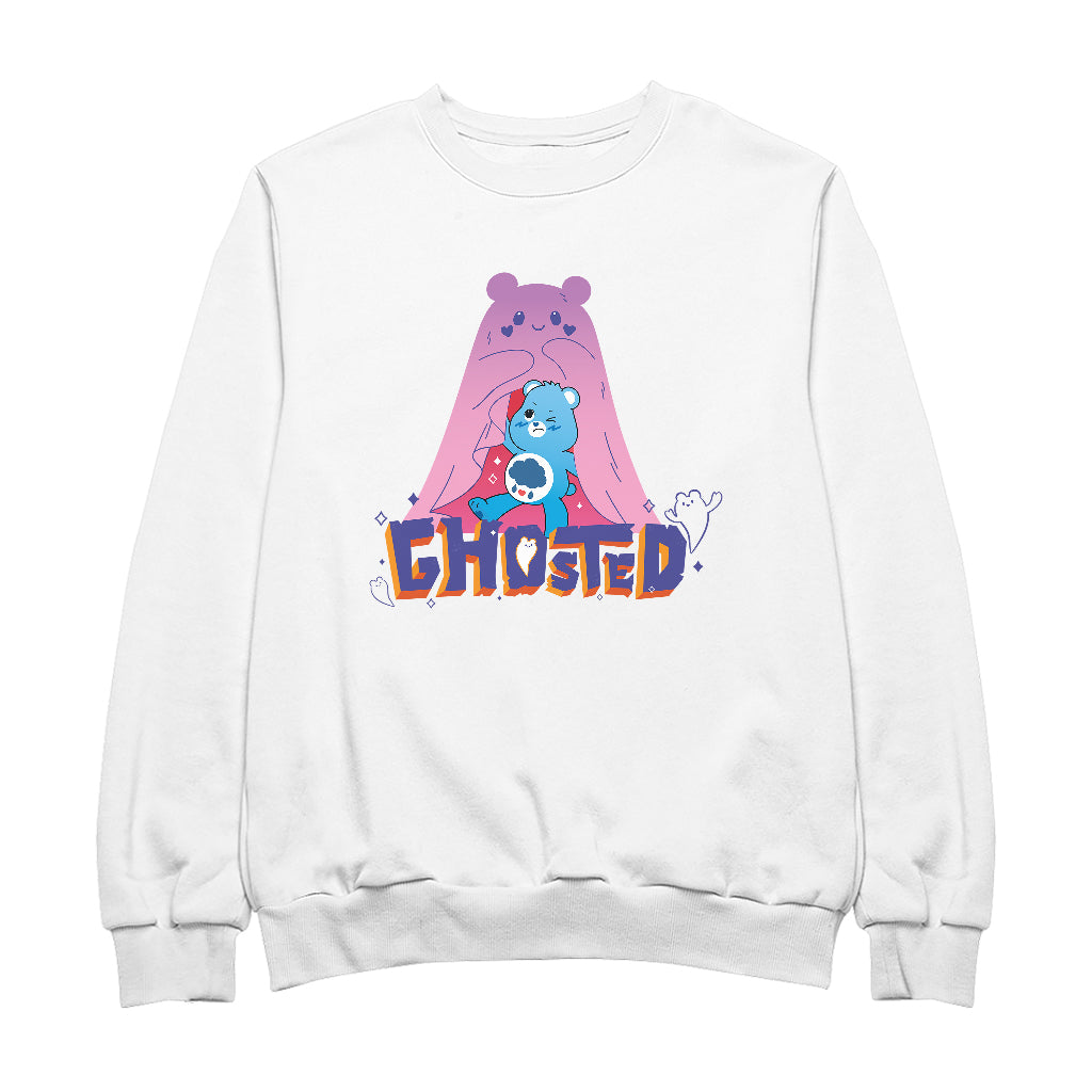 Halloween Grumpy Bear Ghosted Men's Sweatshirt-Care Bears Store