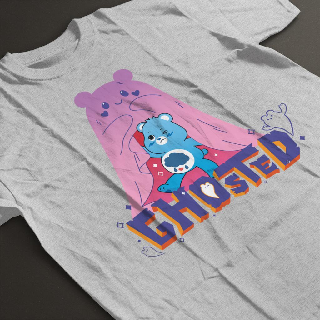 Halloween Grumpy Bear Ghosted Men's T-Shirt-Care Bears Store