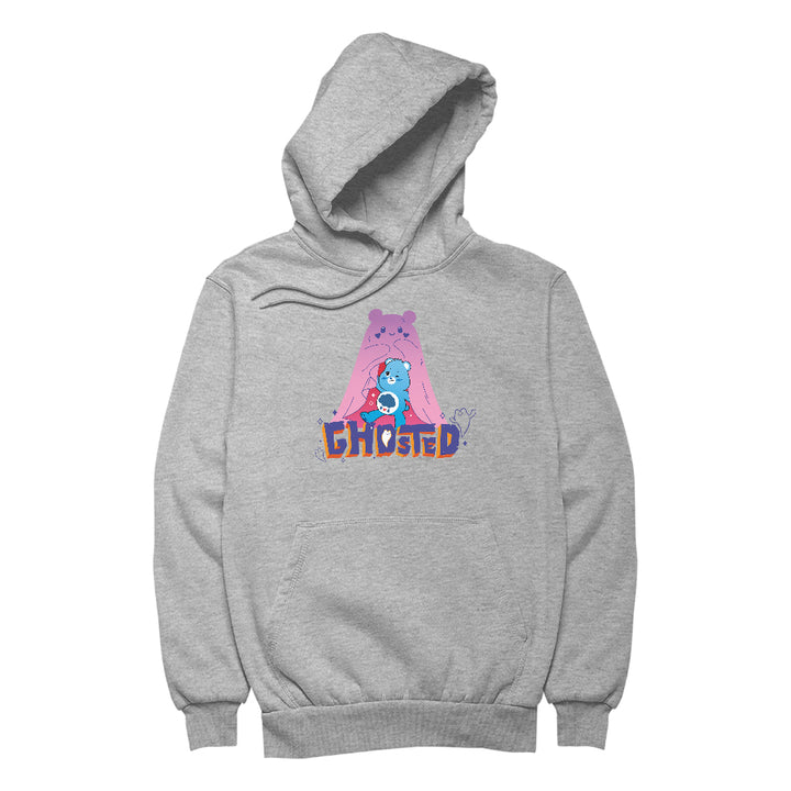 Halloween Grumpy Bear Ghosted Women's Hooded Sweatshirt-Care Bears Store