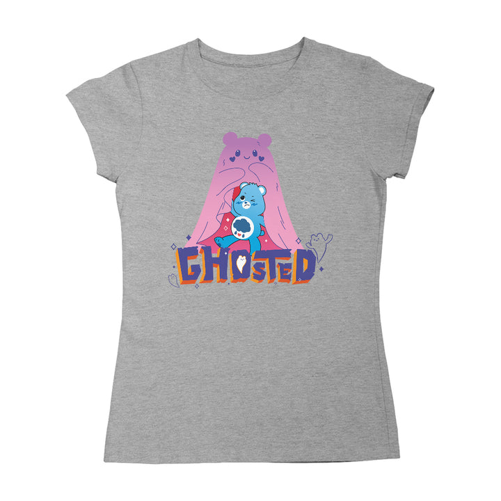 Halloween Grumpy Bear Ghosted Women's T-Shirt-Care Bears Store