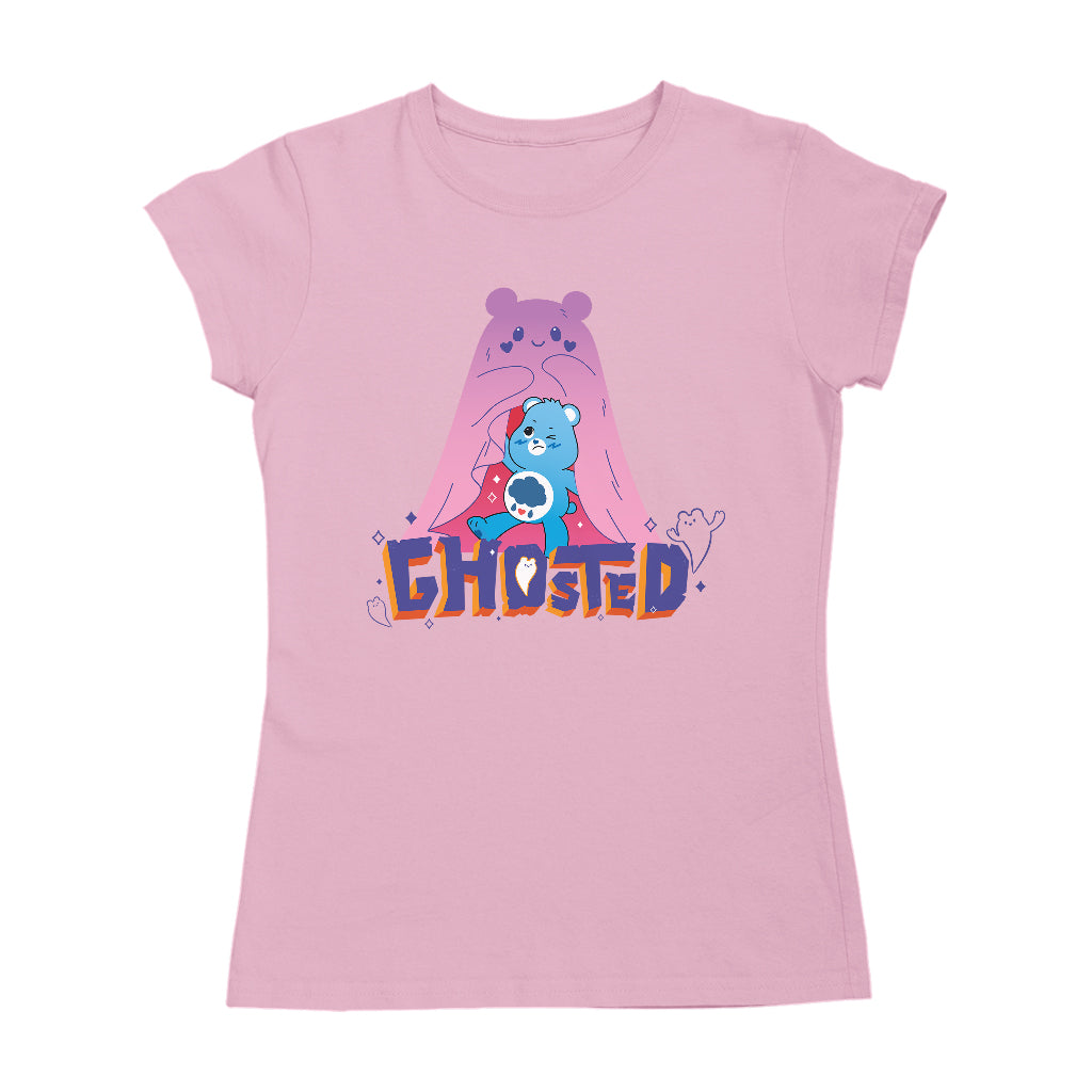 Halloween Grumpy Bear Ghosted Women's T-Shirt-Care Bears Store