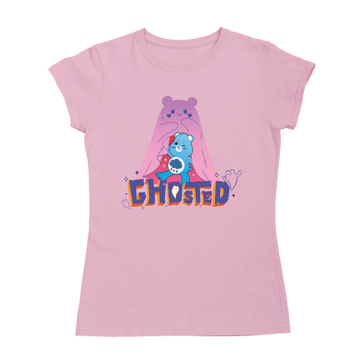 Halloween Grumpy Bear Ghosted Women's T-Shirt-Care Bears Store
