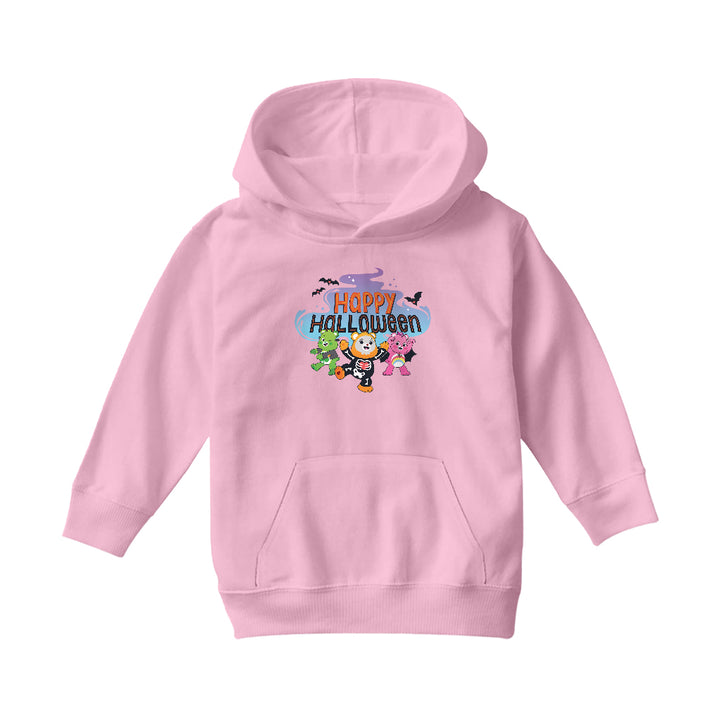 Happy Halloween Kids Hooded Sweatshirt-Care Bears Store
