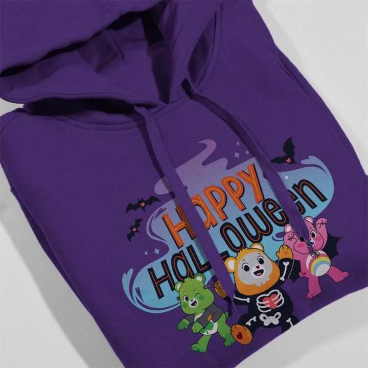 Happy Halloween Kids Hooded Sweatshirt-Care Bears Store