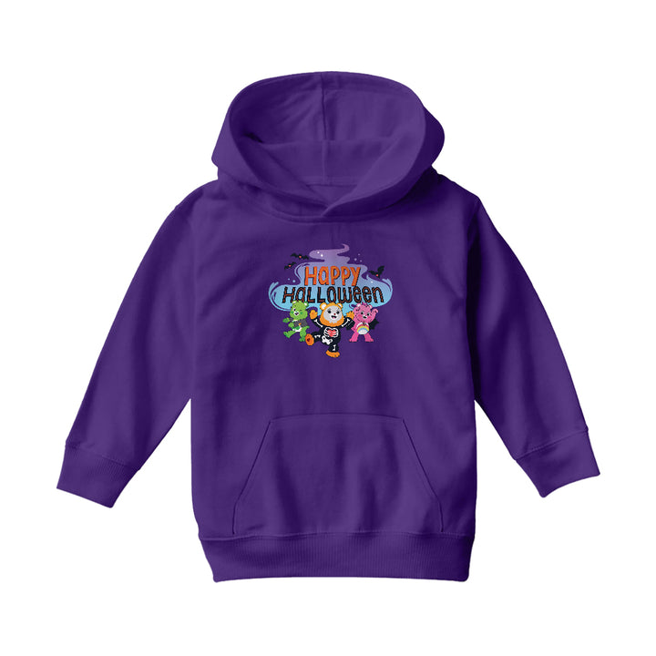 Happy Halloween Kids Hooded Sweatshirt-Care Bears Store
