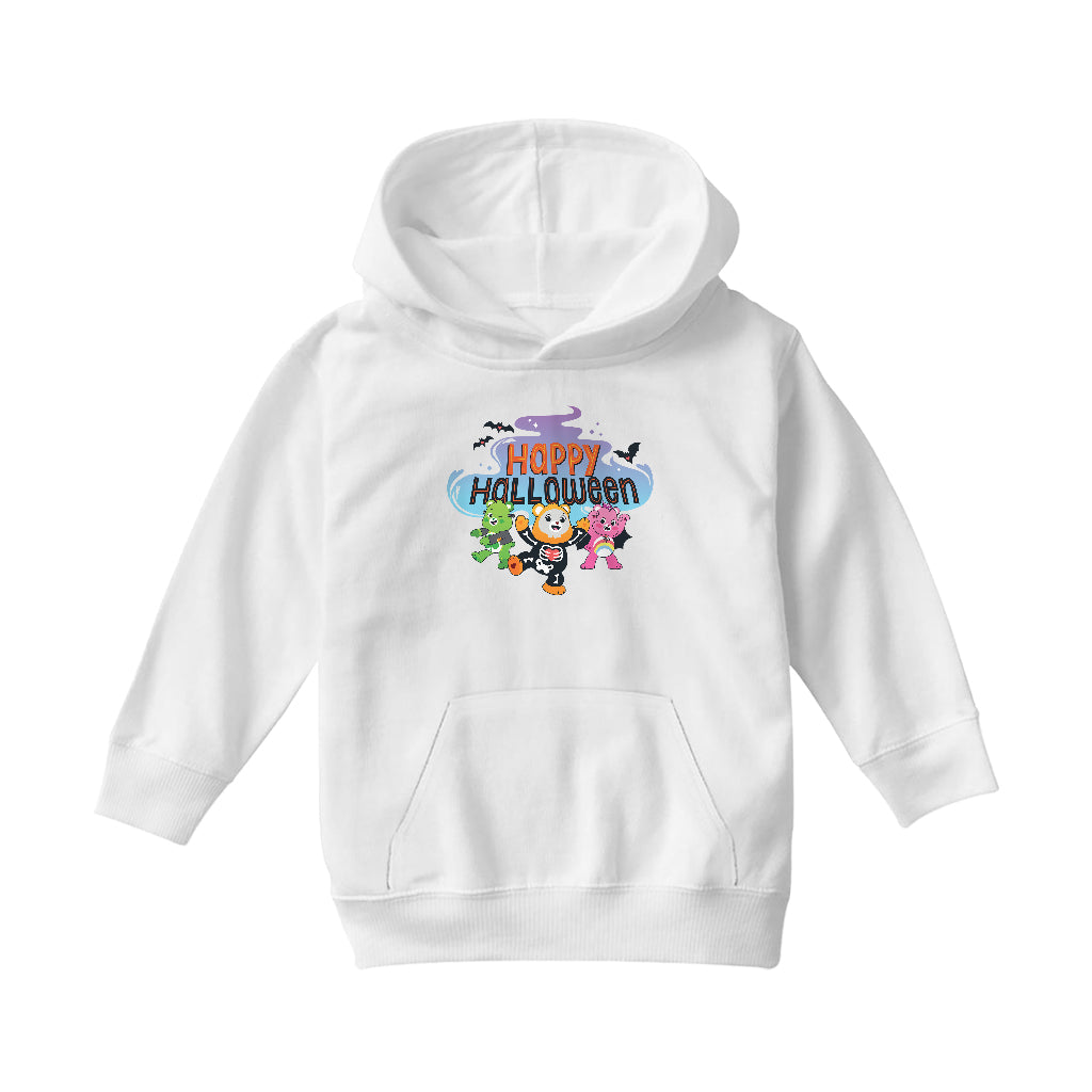 Happy Halloween Kids Hooded Sweatshirt-Care Bears Store