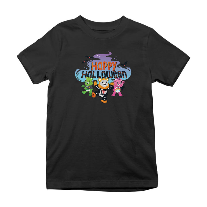 Happy Halloween Scare Bears Kids T-Shirt-Care Bears Store