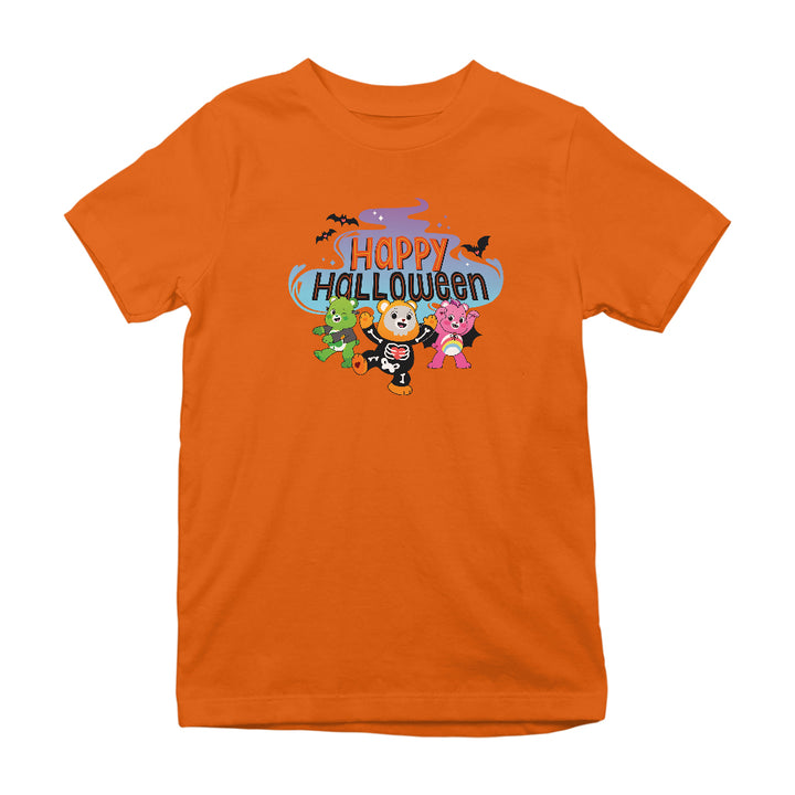 Happy Halloween Scare Bears Kids T-Shirt-Care Bears Store