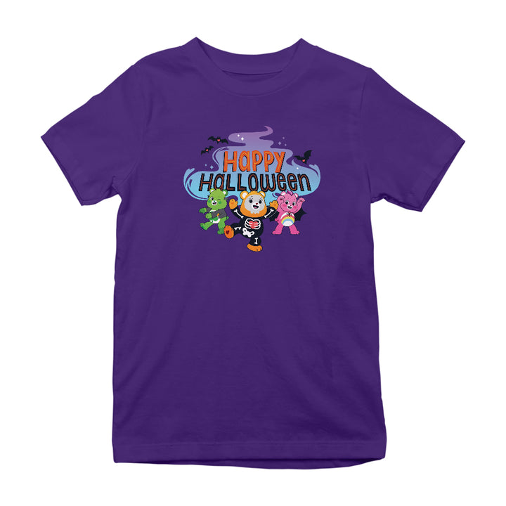 Happy Halloween Scare Bears Kids T-Shirt-Care Bears Store