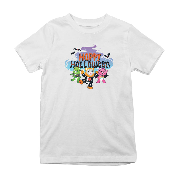 Happy Halloween Scare Bears Kids T-Shirt-Care Bears Store