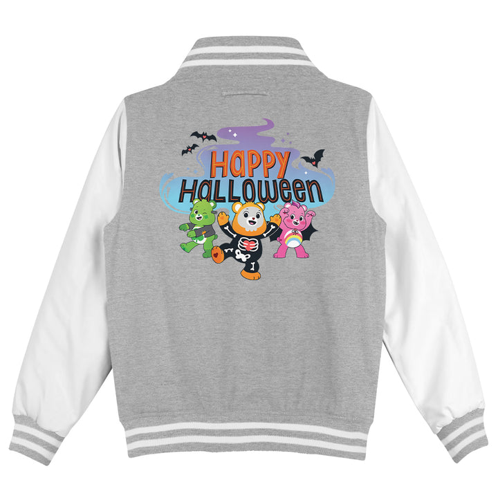 Happy Halloween Kids Varsity Jacket-Care Bears Store