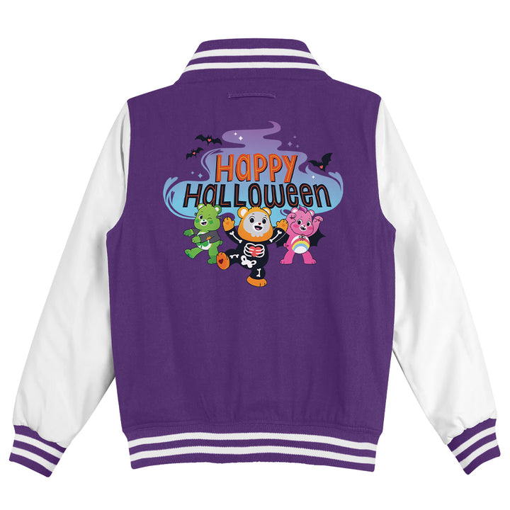 Happy Halloween Kids Varsity Jacket-Care Bears Store