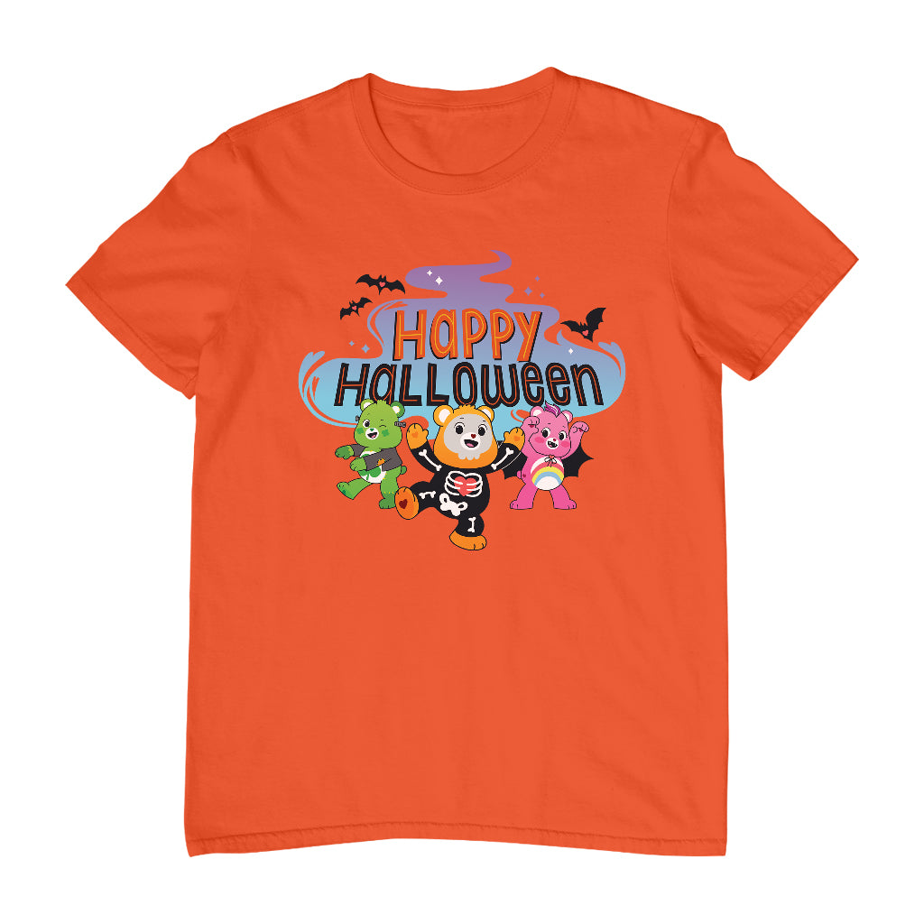 Happy Halloween Scare Bears Men's T-Shirt-Care Bears Store