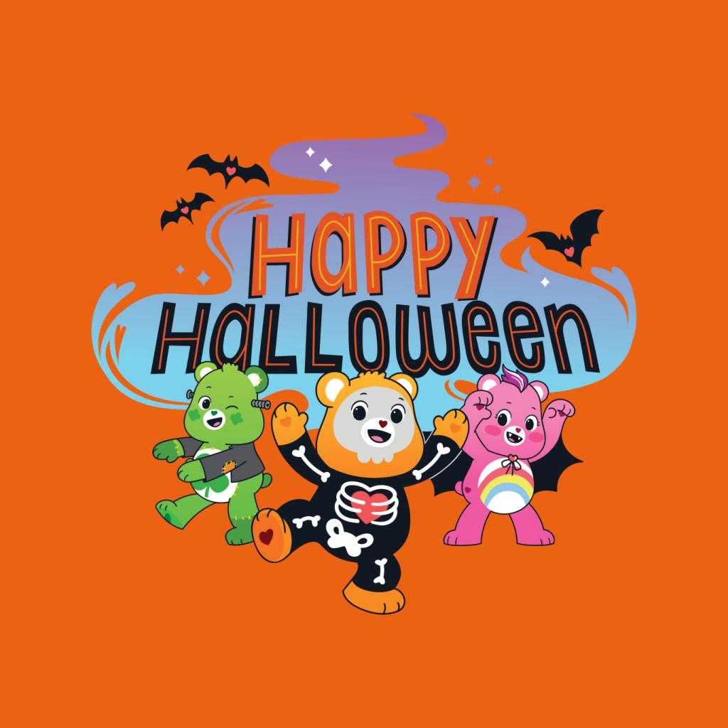 Happy Halloween Kids Hooded Sweatshirt-Care Bears Store