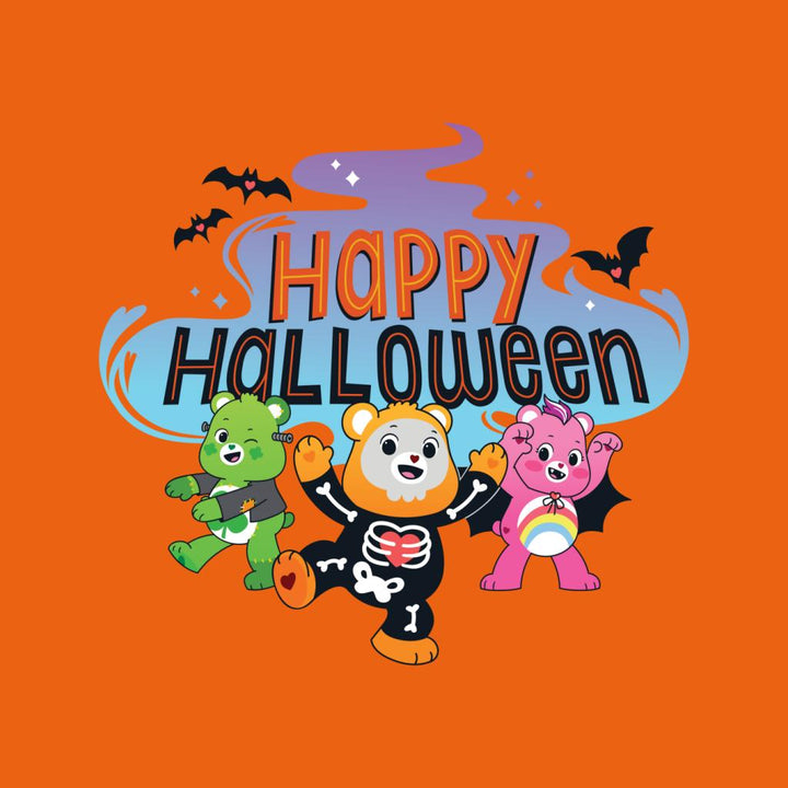 Happy Halloween Kids Hooded Sweatshirt-Care Bears Store