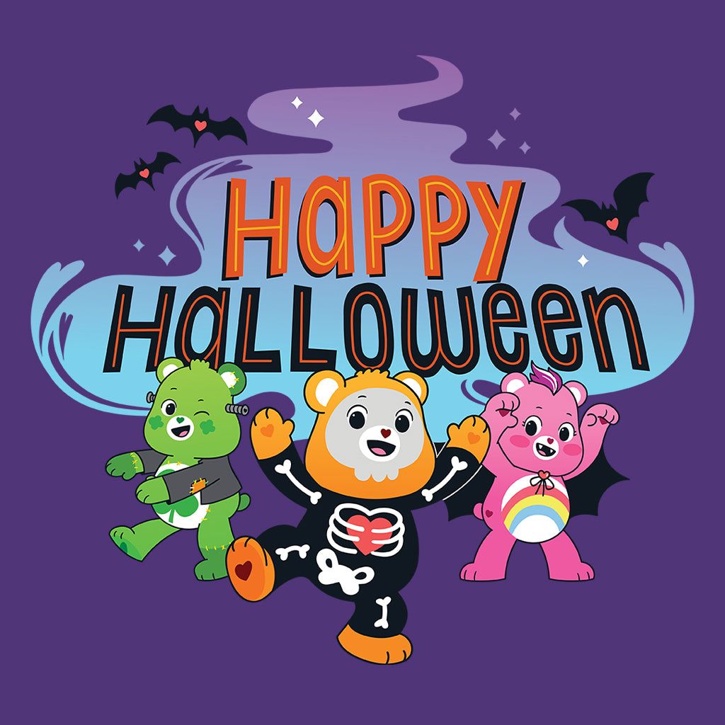 Happy Halloween Scare Bears Women's T-Shirt-Care Bears Store