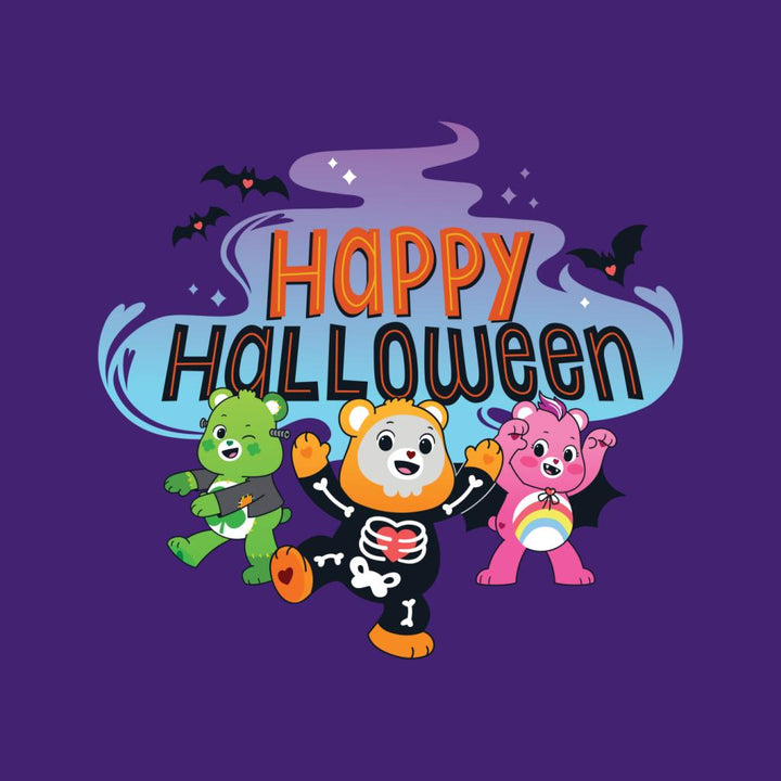 Happy Halloween Kids Varsity Jacket-Care Bears Store