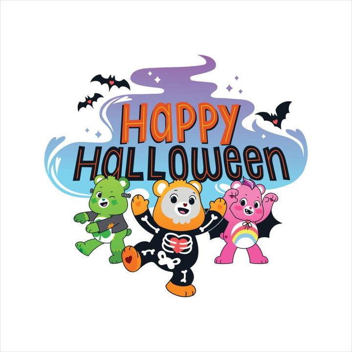 Happy Halloween Scare Bears Kids Sweatshirt-Care Bears Store