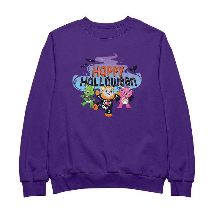Happy Halloween Women's Sweatshirt-Care Bears Store