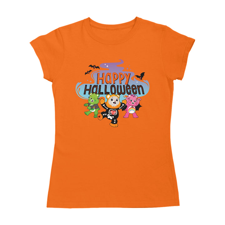 Happy Halloween Scare Bears Women's T-Shirt-Care Bears Store