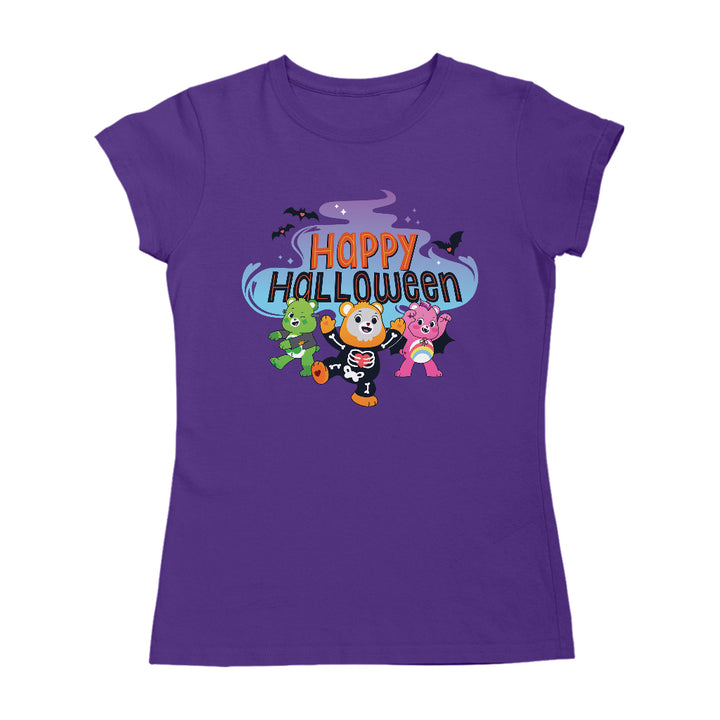 Happy Halloween Scare Bears Women's T-Shirt-Care Bears Store