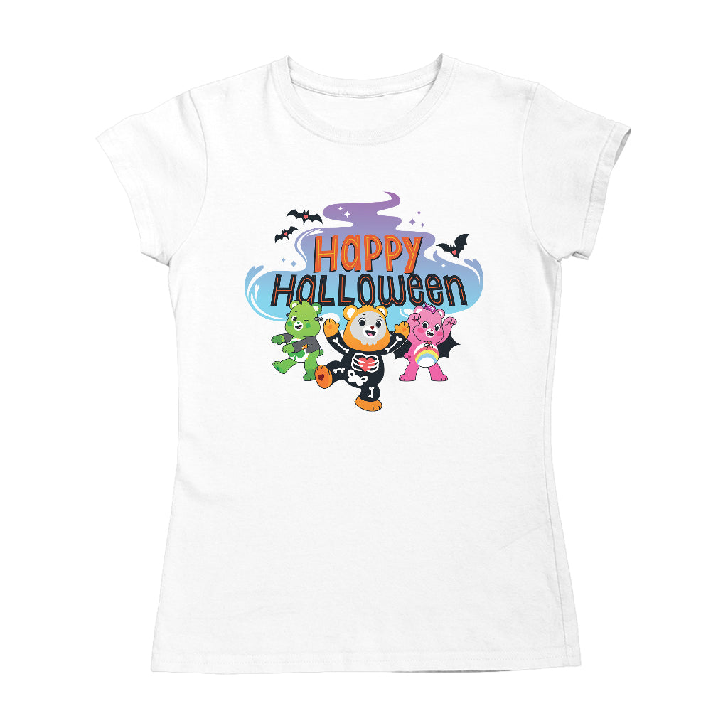 Happy Halloween Scare Bears Women's T-Shirt-Care Bears Store