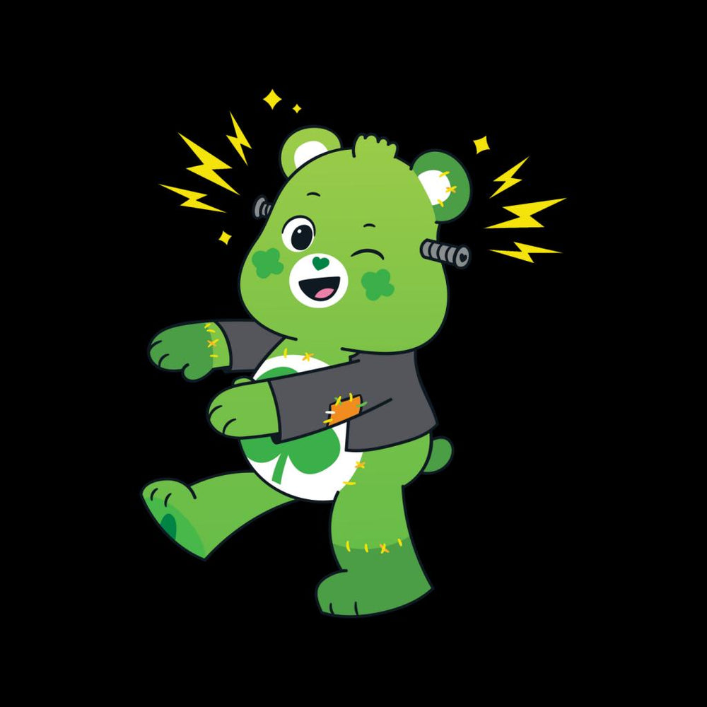 Halloween Frankenstein Kids Hooded Sweatshirt-Care Bears Store