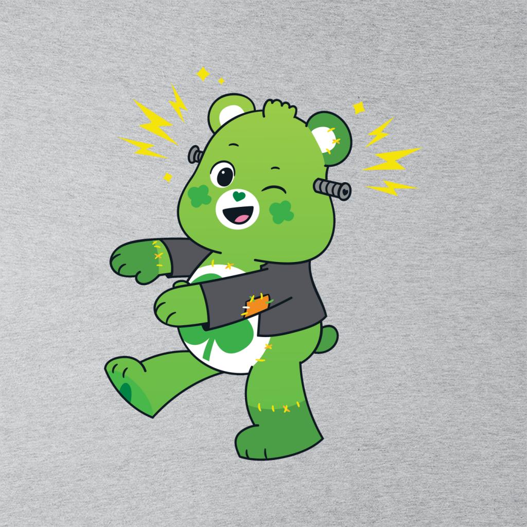 Halloween Good Luck Bear Frankenstein Kids Varsity Jacket-Care Bears Store