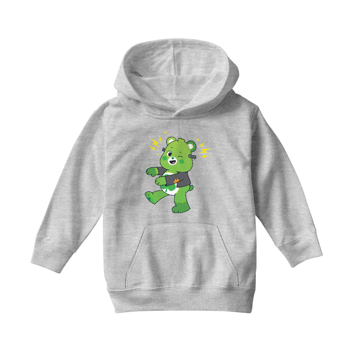 Halloween Frankenstein Kids Hooded Sweatshirt-Care Bears Store