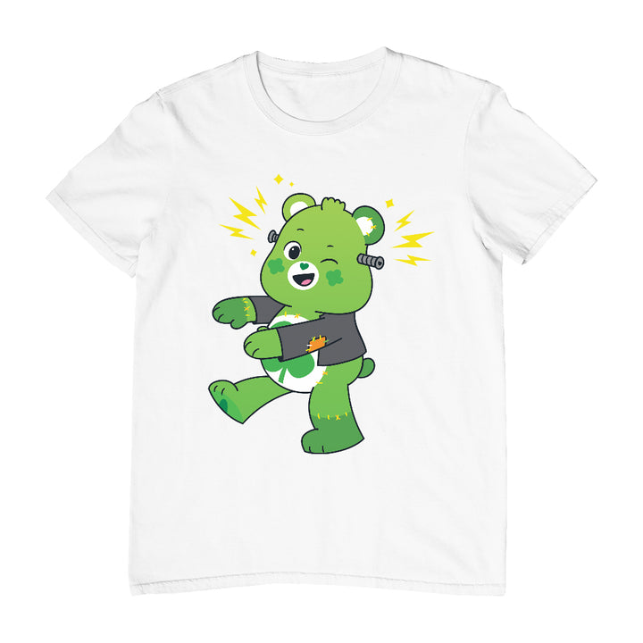 Halloween Good Luck Bear Frankenstein Men's T-Shirt-Care Bears Store