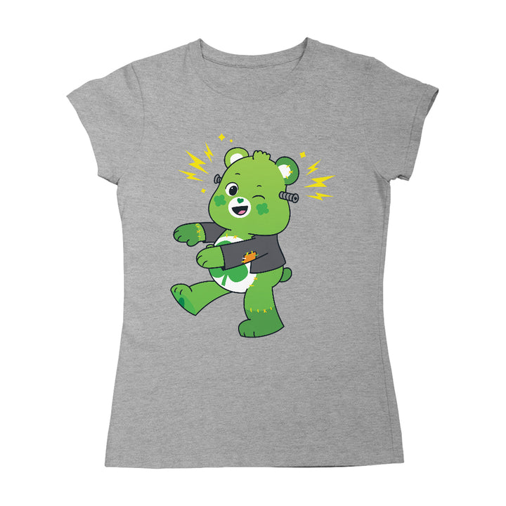 Halloween Good Luck Bear Frankenstein Women's T-Shirt-Care Bears Store