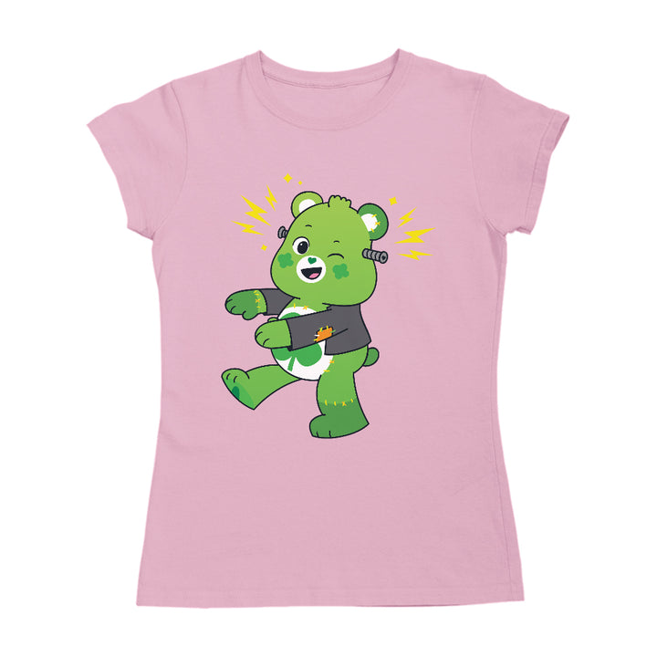 Halloween Good Luck Bear Frankenstein Women's T-Shirt-Care Bears Store
