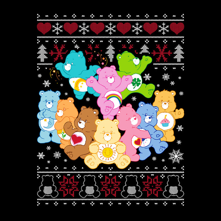Care Bears Christmas The Original Care Bears Women's Hooded Sweatshirt-Care Bears Store