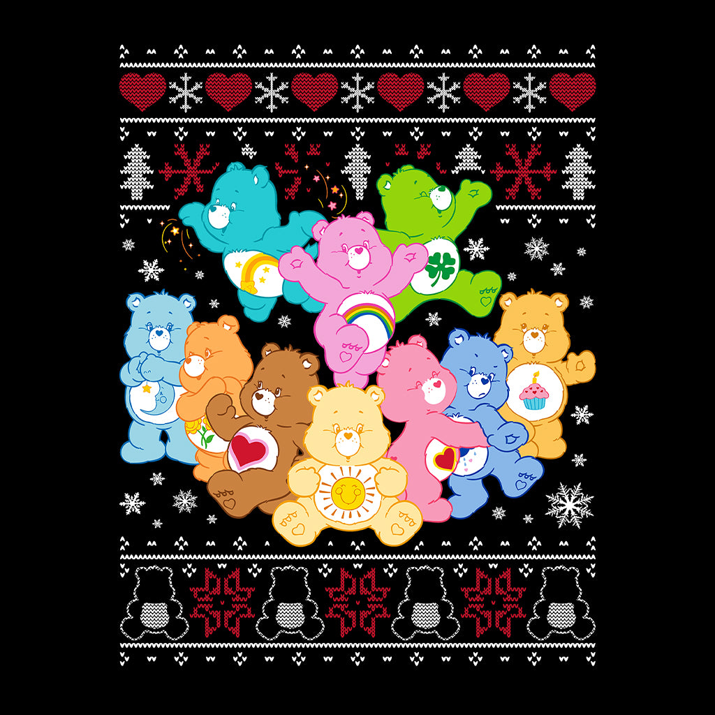 Care Bears Christmas The Original Care Bears Men's Hooded Sweatshirt-Care Bears Store