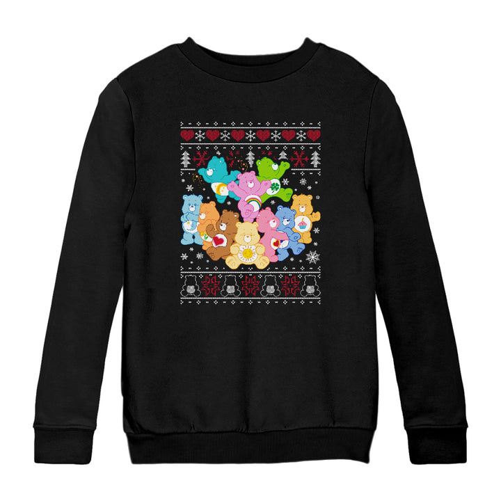 Care Bears Christmas The Original Care Bears Kids Sweatshirt-Care Bears Store
