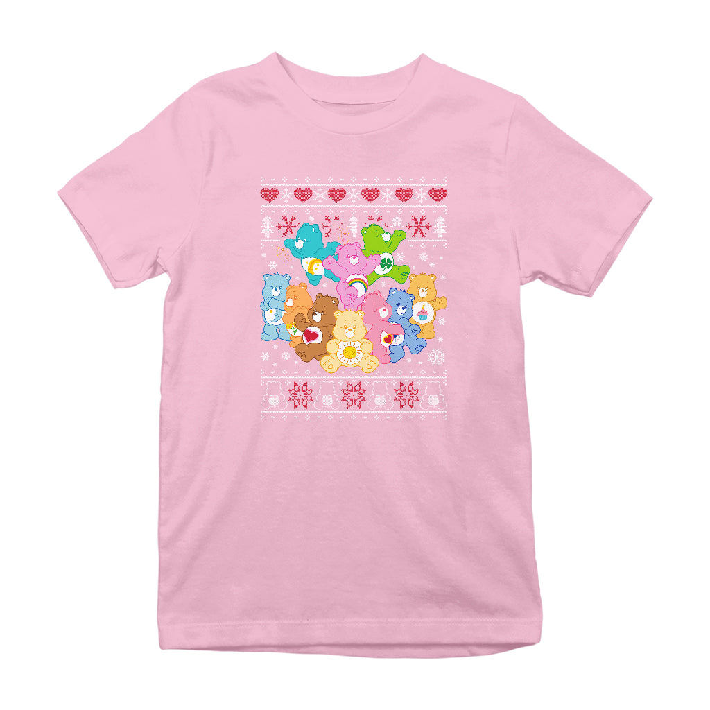 Care Bears Christmas The Original Care Bears Kids T-Shirt-Care Bears Store