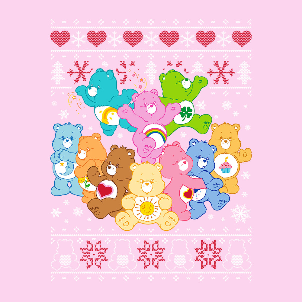 Care Bears Christmas The Original Care Bears Women's Sweatshirt-Care Bears Store