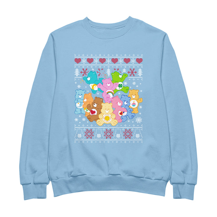 Care Bears Christmas The Original Care Bears Men's Sweatshirt-Care Bears Store