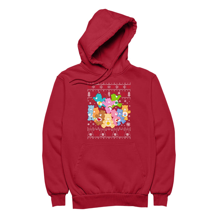 Care Bears Christmas The Original Care Bears Women's Hooded Sweatshirt-Care Bears Store